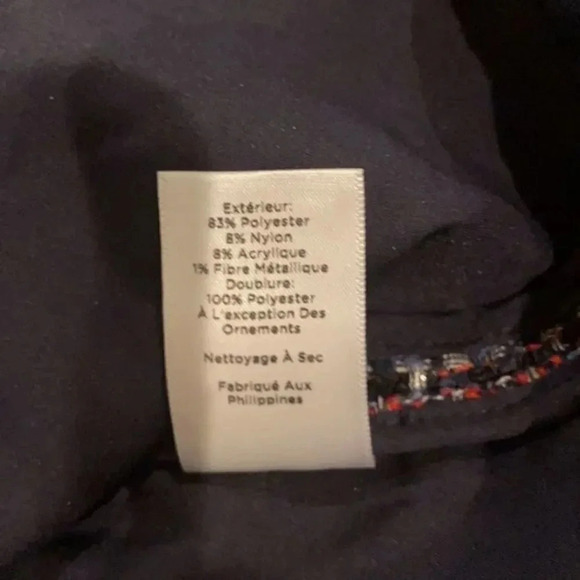 Talbots TWEED FRINGE SHIFT dress - Picture 11 of 12